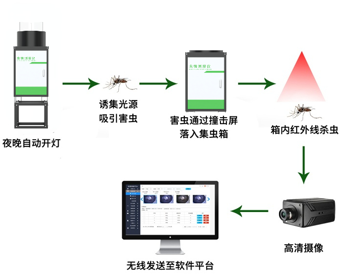 高空测报灯系统框架图